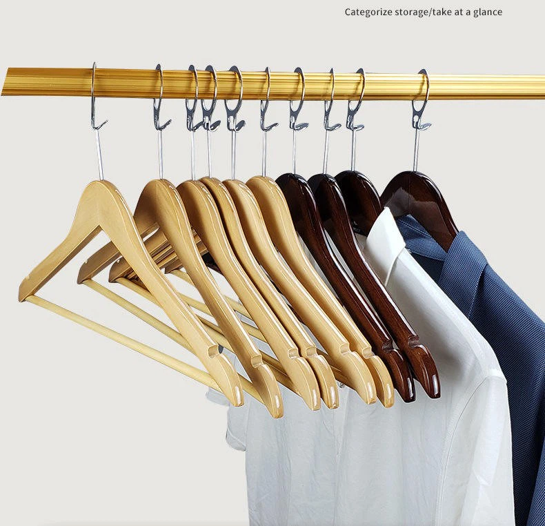 Anti-theft Wooden Hangers