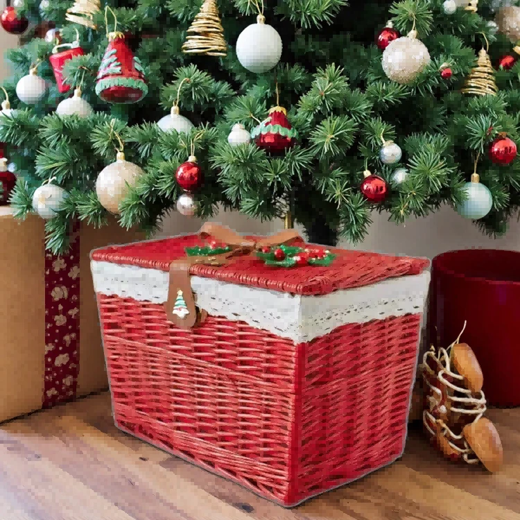Weihnachtskörbe als Geschenke