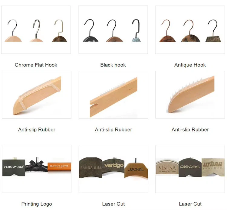 collage wooden hangers china hanger supplier