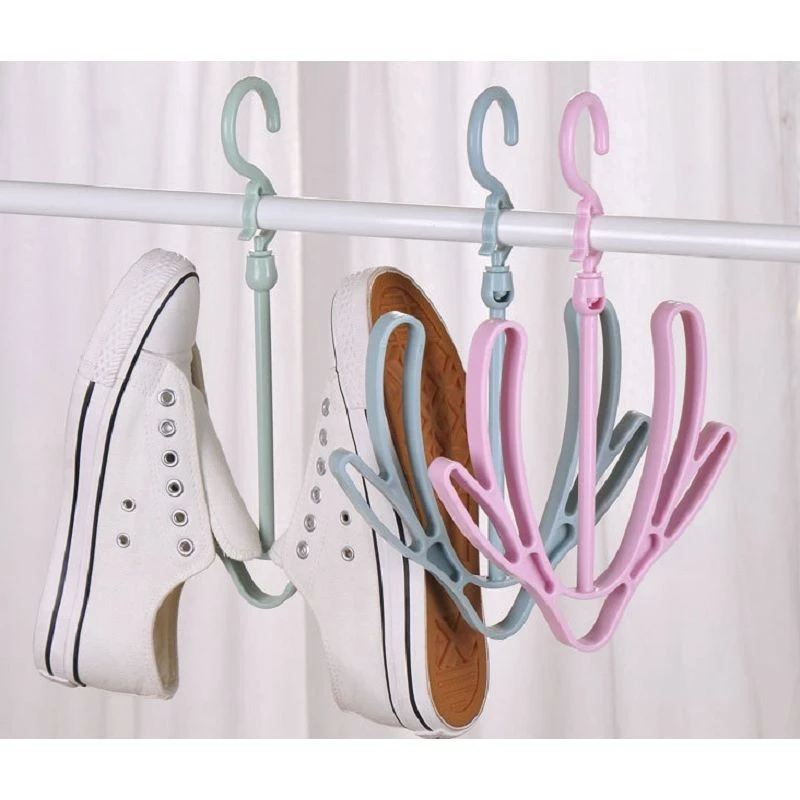 plastic hanger for shoes folding plastic hanger(001)