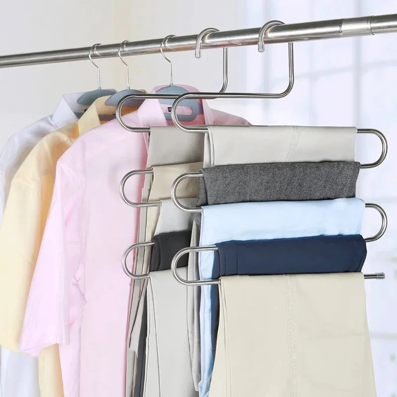 stainless steel layer hanger stainless steel coat hanger(001)